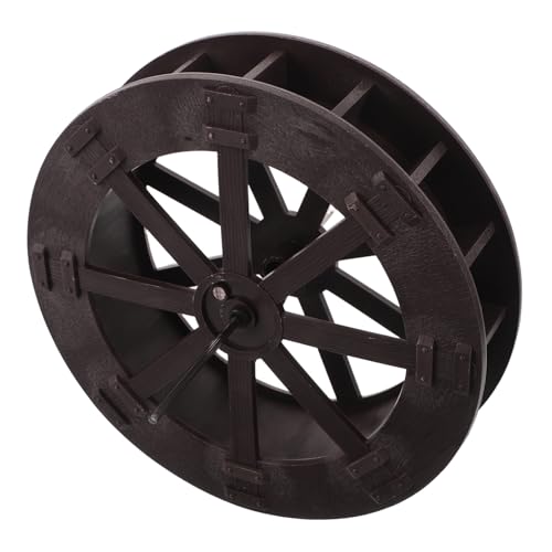 Roue à eau rotative pour animer une fontaine intérieure et décor d'aquarium