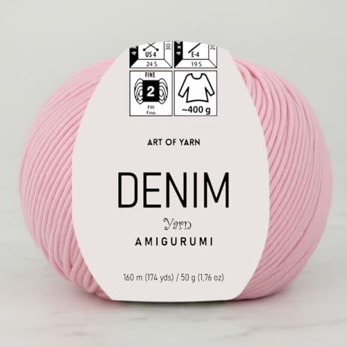 Denim Amigurumi Yarn Art 55% Cotton 45% Poliacrylic 50g 174