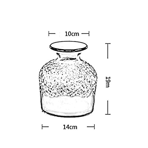 Vases en verre de simplicité pour stabiliser vos grands bouquets sans risquer la chute