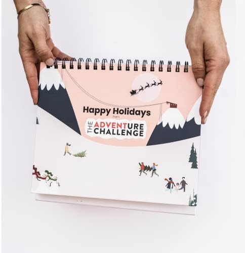 The Adventure Challenge Advent Calendar 2022 - 12 Scratch-Off Holiday Season Adventures for Couples, Families, Friends and More, Christmas Advent Calendar