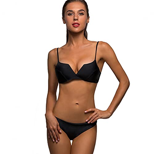 Bikini coupe sexy avec soutien-gorge rembourré pour un galbe parfait en bronzant