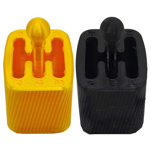 2025 New Gear Shifter Fidget Toy - 3D Printed Manual Transmission Model, Realistic Stick Shift for Desk Decoration and Stress Relief, Fun Creative Gift for Auto Enthusiasts (2 Pack)