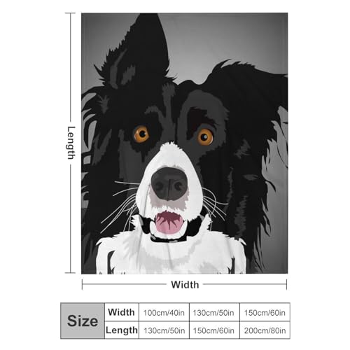 Couverture polaire chien aquarelle douceur infinie pour lit cocon - 3