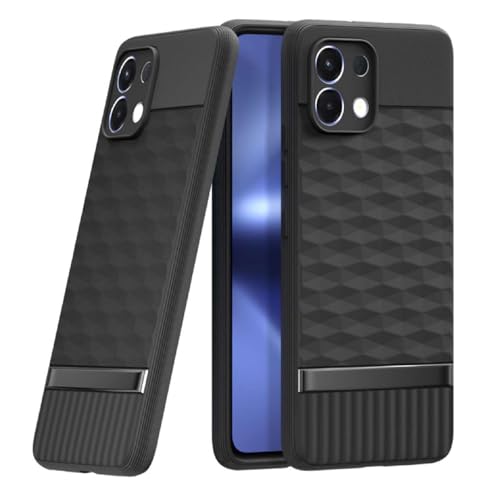 Image of Shockproof Case for Oppo K13 5G | Full Camera Protection | TPU Flexible Back Cover for Oppo K13 5G (Matte Black)