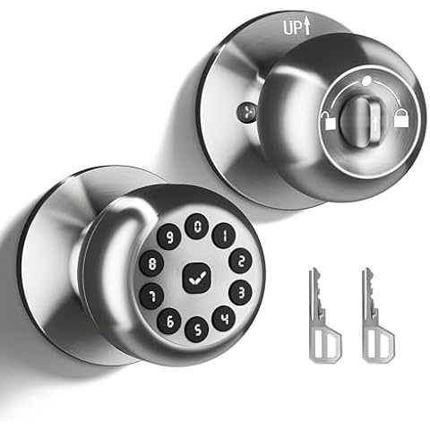 EUERTE Keyless Smart Door Knob Lock Cover