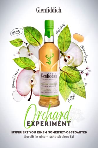 Glenfiddich Orchard Experiment Single Malt Scotch Whisky, 70cl - veredelt in Somerset Pomona Fässern