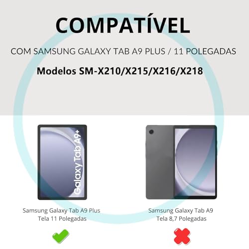 Capa para Tablet, Capa para Tablet Samsung Galaxy Tab A9+/ A9 Plus 11