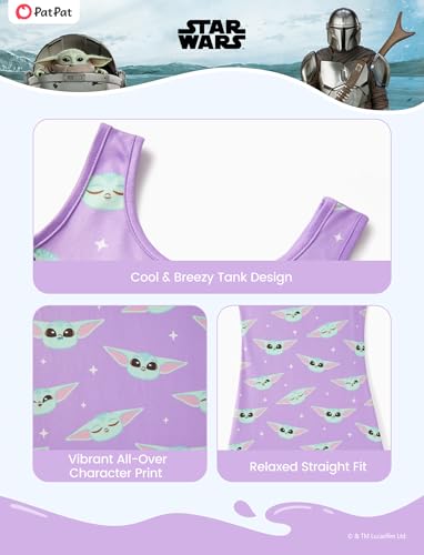 Image of Disney Stitch Princess Frozen Elsa Minnie Mouse Girls Tank Dress Sleeveless A-Line Sundress Summer Beach Clothes 2-9 Years