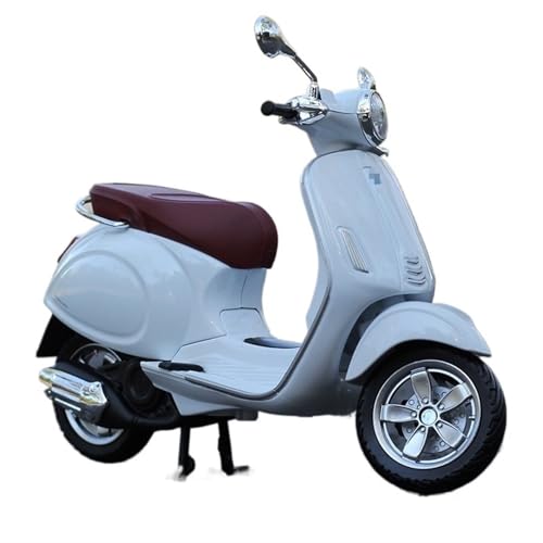 ダイキャスト模型バイク 1:12 ベスパ用 プリマベーラ 150 スタティック ダイキャスト車両 コレクター向け 趣味 オートバイモデル(白い)