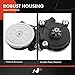 A-Premium Window Lift Motor (6-Pin) Compatible with Toyota & Scion & Pontiac Models-Camry, RAV4, Corolla, Prius, Tacoma, Highlander, Tundra, Sienna, 4Runner, Matrix, Avalon, Yaris, Sequoia, tC, xB, xD