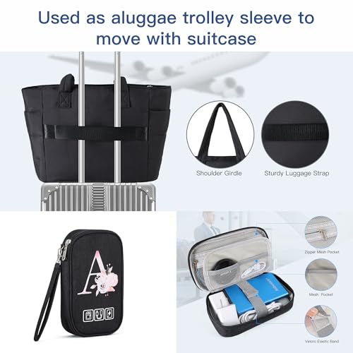 Personalized Initial Tote Bag for Women4