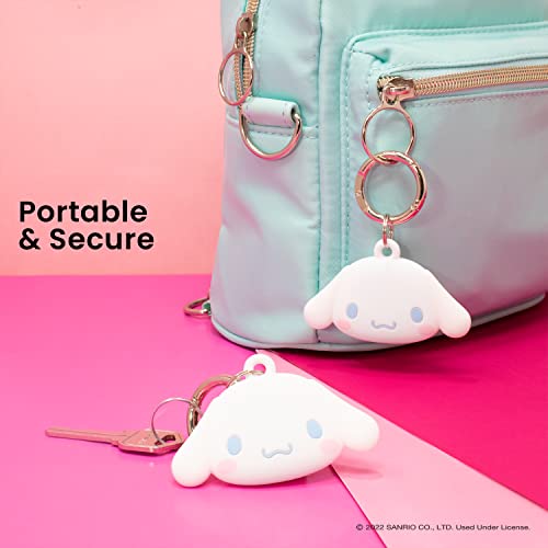 iFace-Sanrio-Friends-Special-Edition-Silicone-Protective-Cover-Designed-for-Apple-AirTags-Cute-Character-Case-Carabiner-Keychain-Clip-Included-Cinnamoroll