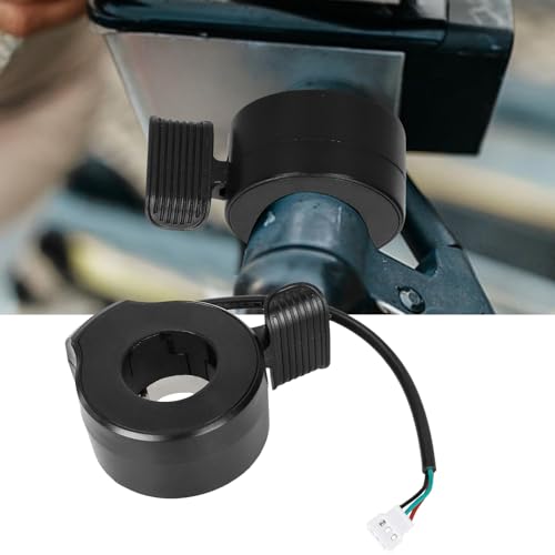 Elektroroller Daumengas, E Scooter Gasgriff, Daumengas Elektrischer Scooters Gashebel, Rutschfest, Wasserdicht, Langlebig, Einfach Installierbar, Geeignet für E-Scooter und Elektrofahrräder