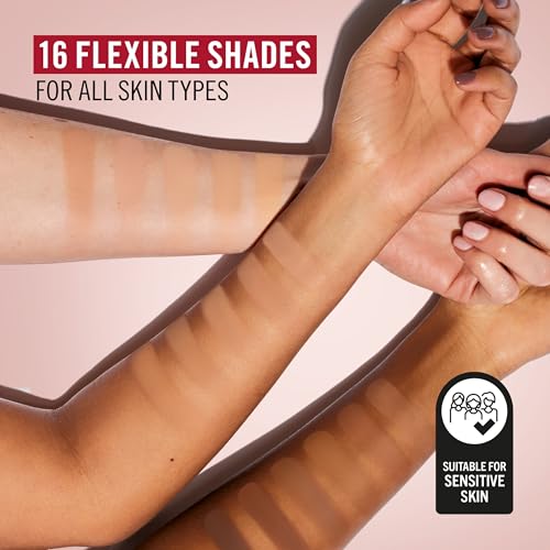 Rimmel London, Lasting Finish, 001 Fair Porcelain, Fondotinta Compatto, Finish Soft-Focus, Finish opaco, Coprenza totale, SPF20, Formula vegana, 7 g - 12