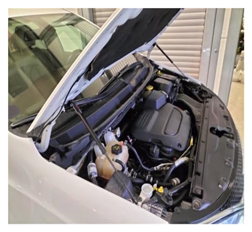 Vérins à gaz de capot carbone violet amortisseur Chrysler Pacifica 2017-2023 - 2