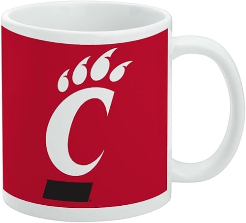 Vista 139 de Taza de cerámica con el logotipo principal de la Universidad de St. John, taza de regalo novedosa para café, té y bebidas calientes, 11oz, blanca