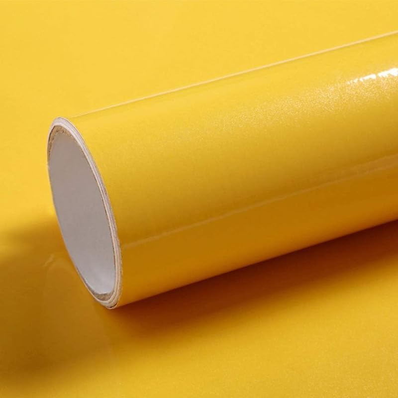 MUNIKESH CREATION Pure Solid Yellow Glossy Solid Colour Self Adhesive Peel and Stick Wallpaper for Walls, Kitchen Tabletop, Almirah, Furniture, Office, etc (16x48 Inch) (B0D1W73M2F) Amazon Price History, Amazon Price Tracker