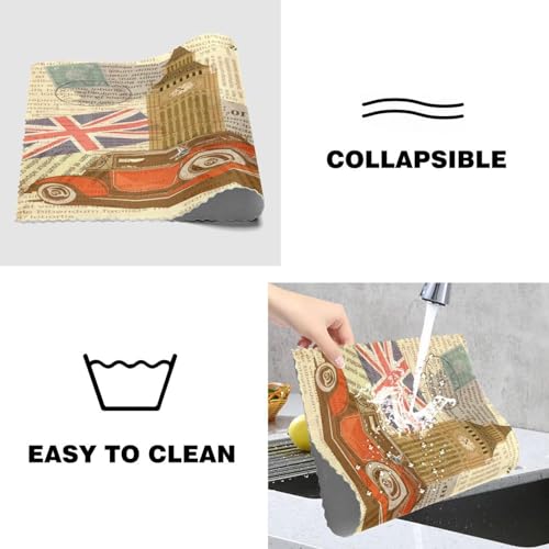 Sets de table Londres antidérapants et résistants à la chaleur de 45cm