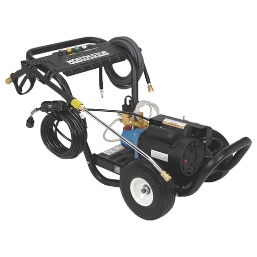 NorthStar Electric Total Start/Stop Commercial Pressure Washer -2000 PSI, 1.5 GPM, 120 Volts