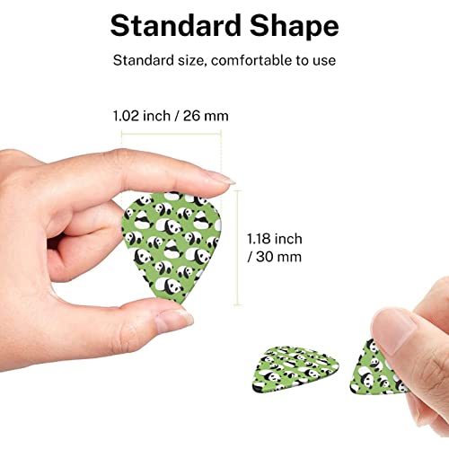 Ensemble de 6 médiators de guitare Panda à fond vert pour guitare acoustique, guitare électrique, basse, ukulélé – fin… - Les Beatles, Paul McCartney, John Lennon, RIngo Starr, George Harrison Ensemble de 6 médiators de guitare Panda à fond vert pour guitare acoustique, guitare électrique, basse, ukulélé - fin… – Image 8