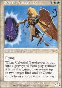 Magic: the Gathering - Celestial Gatekeeper - Legions