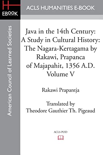 Java in the 14th Century: A Study in Cultural History