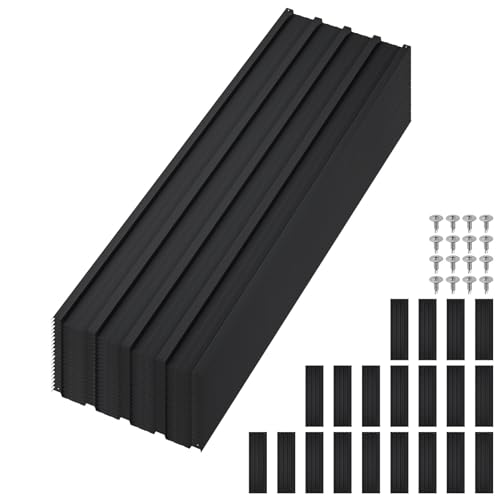 20pcs Metal Roofing Panels, 6ft Corrugated Metal Roof Panels with Screws, Heavy Duty Waterproof Galvanized Steel Roof Sheets for Outdoor Carport, Garage, Shed, Warehouse, Porch, Pergola, Patio