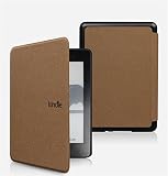 JJDSL Étui Ajusté pour Kindle - Nouvelle Couverture Souple Intelligente pour Tous Les Nouveaux Étuis De Version Kindle 2019 pour 2018 Kindle Paperwhite 4 10E Génération, Kaki, P
