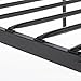 SimLife Twin Size Bed Frame with Headboard and Footboard Metal Platform Bed for Kids Adults No Box Spring Support Needed Easy to Put Together Black