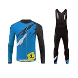 UGLY FROG Winter Jersey Thermisches Fahrradtrikot Vlies Thermo Langarm Shirt Herren Breathable Radfahren Fahrrad Lange Hülsen Fahrrad Hemd Männer Langarm Fahrradbekleidung Radfahren BMC