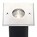 Produktbild LED Bodeneinbaustrahler Trofa | Bodeneinbauleuchten/Bodenstrahler/Bodenleuchte/Bodenlampe/Bodenspot/Gartenbeleuchtung | 5W / Edelstahl/Eckig/Außen / 230V / IP67 / Warmweiß