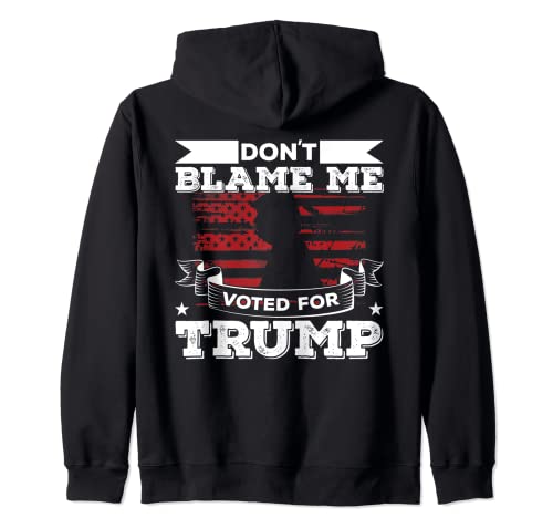 Anti Biden Republican Don't Blame Me élu pour Trump 2024 Sweat à Capuche