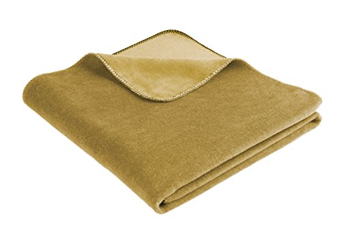 Duo Cotton Trend Coperta Misto Matrimoniale 200x150x1 cm cotone marrone