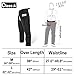 ZELARMAN Chainsaw Chaps 8-layer Protective Apron Wrap Adjustable Chainsaw Pants/Chap for Loggers Forest Workers Class A