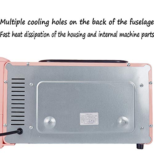 Zklnb Family Multi-Function Electric Oven, Three-In-One Smart Oven Coffee Machine With Omelet, Air Fryer With Baking Tray, Mini Toaster, Coffee Machine, Small Appliances,Pink #TOP4