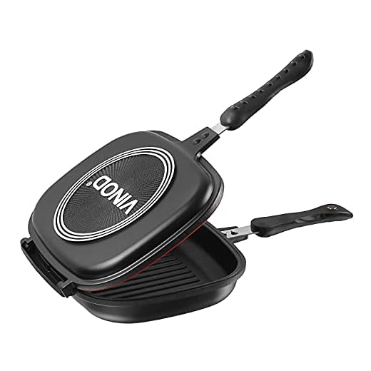 Vinod Zest Plus Non-Stick Double Griller
