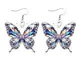 Un par de aretes de corazón de ladrillo personalizados con forma de corazón de melocotón y aretes de plata brillante, talla única, Acrílico, Sin piedra preciosa