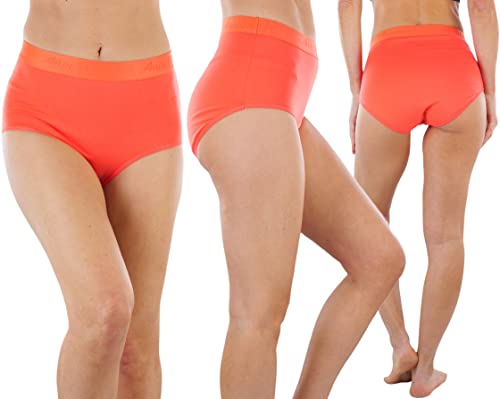 Image of ToBeInStyle Women's Pack of 6 High-Waisted Girdle Brief Tummy Support Everyday Panties