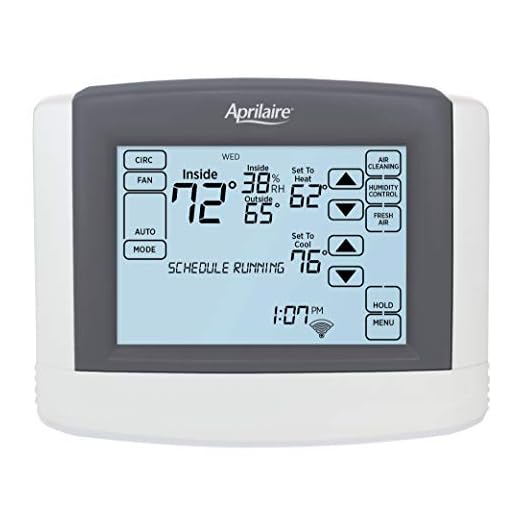 Aprilaire 8620W WiFi Thermostat with IAQ Control
