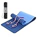 Lixada Esterilla de Yoga Antideslizante TPE Insípido con Línea de Posición Correa y Bolsa para Pilates Fitness Culturismo 183 * 61 * 0.6cm