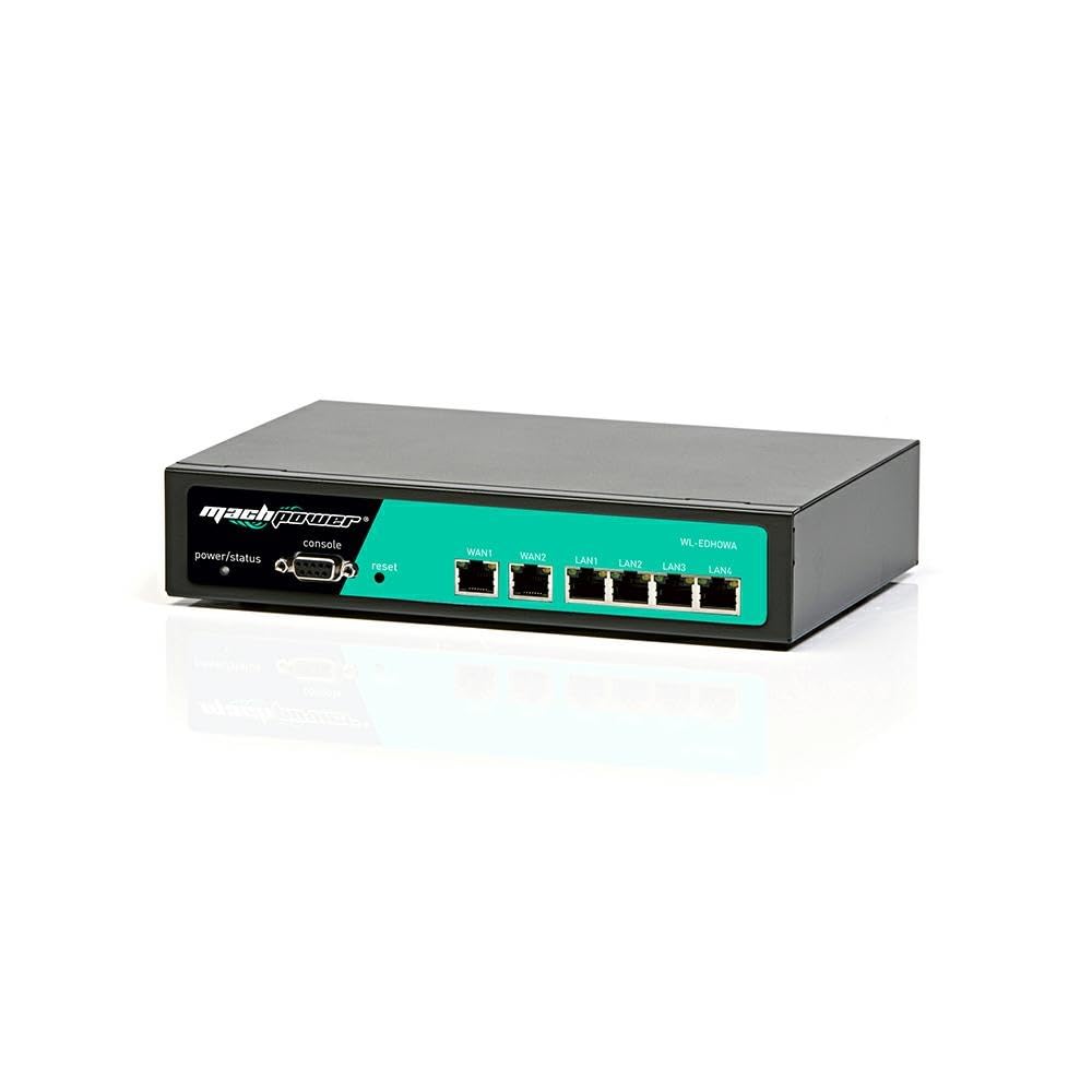 Network Access Gateway, Controller Wi-Fi Hotspot, 500 Utenti, 2 WAN, 4 LAN Gigabit, Captive Portal, Cloud & VLAN Management (WL-EDHOWA)
