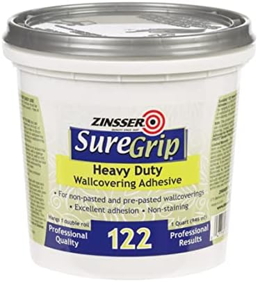 Rustoleum 1 Quart Clear SureGrip 122 Heavy Duty Strippable Wall Covering Adhesi