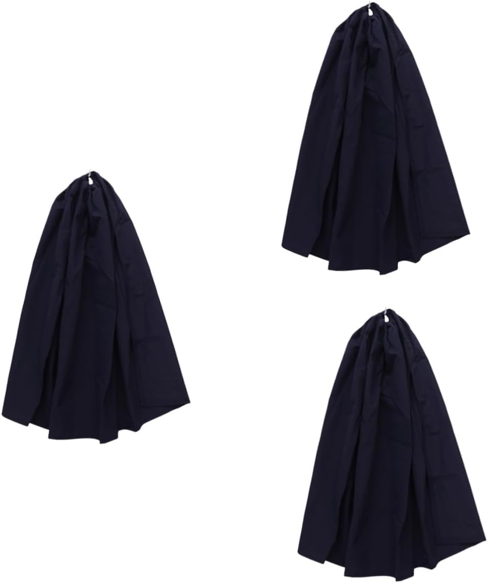 VANZACK 3pcs Birdcage Cover for Parrots and Cockatiels Navy Round Design Breathable and Material Reduces Distractions for Better Sleep Shading Cloth