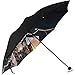 Produktbild Super Compact Umbrella Kongming Laterne über den Abendfeldern Unterseite Schwarz Compact Umbrella Umbrella für Sun Sun Shade Umbrella