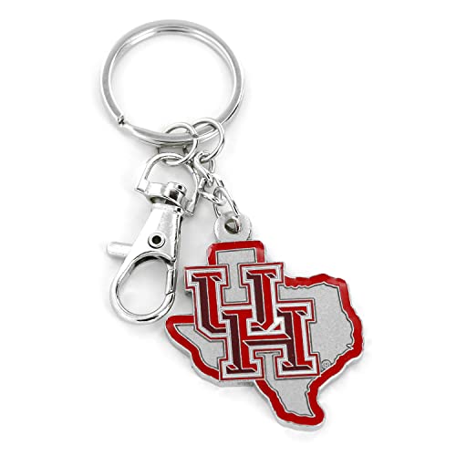 NCAA Houston Cougars State Design Heavyweight Keychain