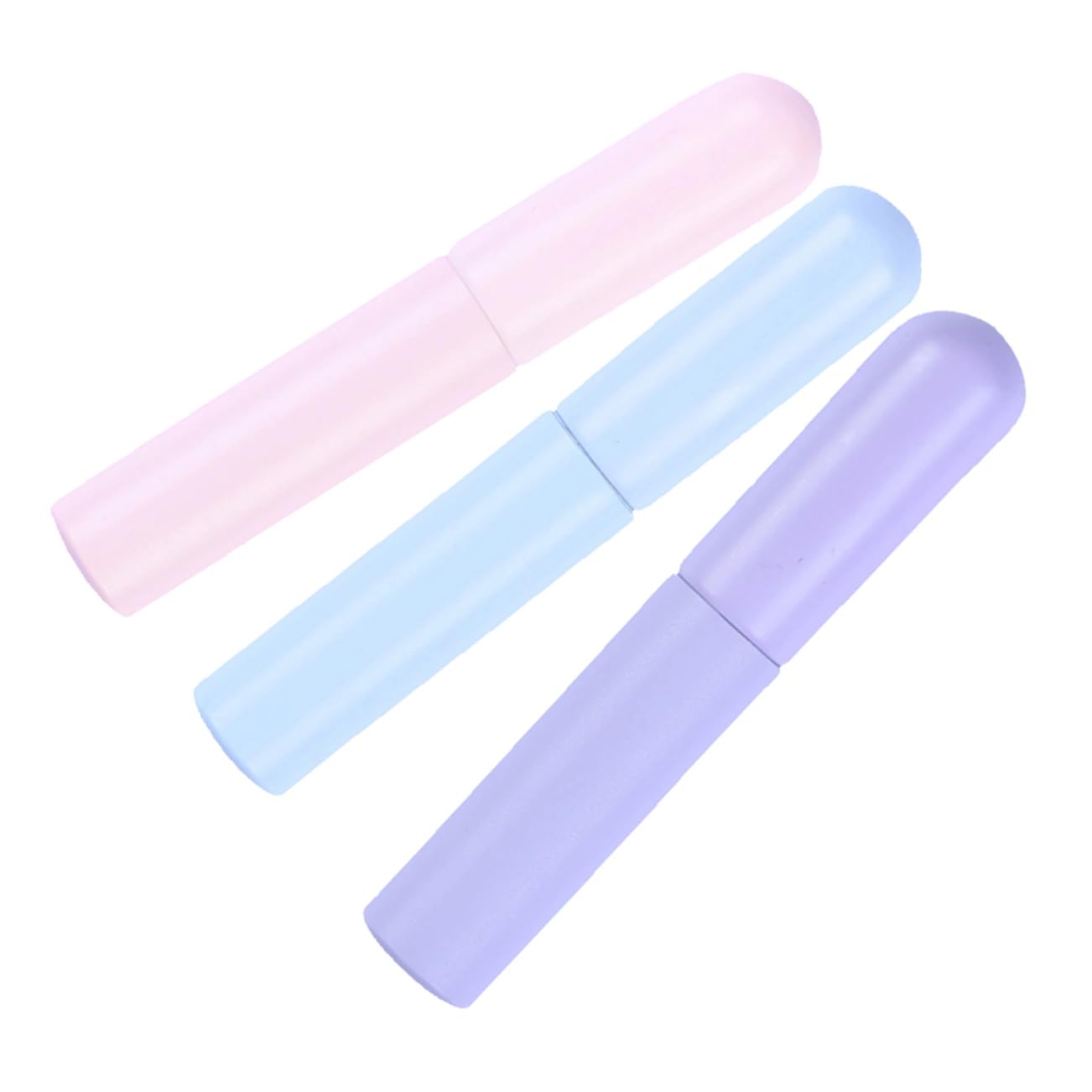 Ipetboom 15pezzi Pennelli Per Labbra Silicone Con Testa Rotonda Applicatori Per Rossetto e Lucidalabbra Facili Da Pulire Colori Pastello