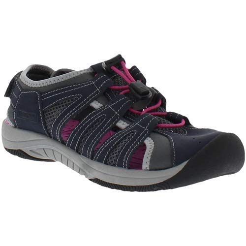 Khombu Womens, Cameron Sandals Navy Pink 11 M