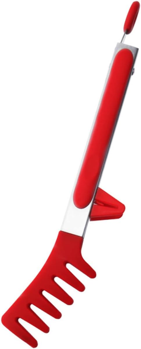 Ergonomic Food Clip Reusable Pasta Tong for Spaghetti Salad Bbq Comfortable Grip Kitchen Tool for Buffets Outdoor Activities Ergonomic Food Clip Reusable Pasta Tong for Spaghetti Salad Bbq Comfortable Grip Kitchen Tool for Buffets Outdoor Activities