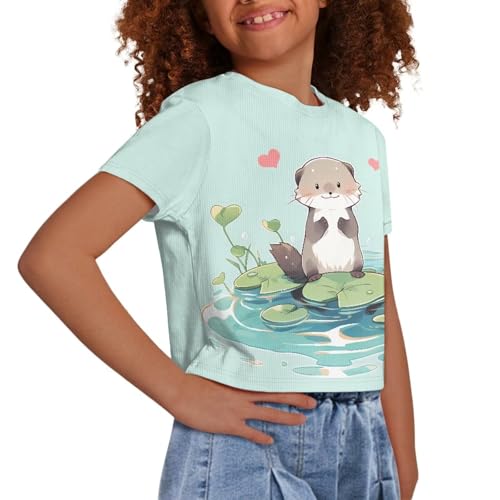 Image of Ystardream Cute Shirts for Teens Girls 6-16 Years Casual