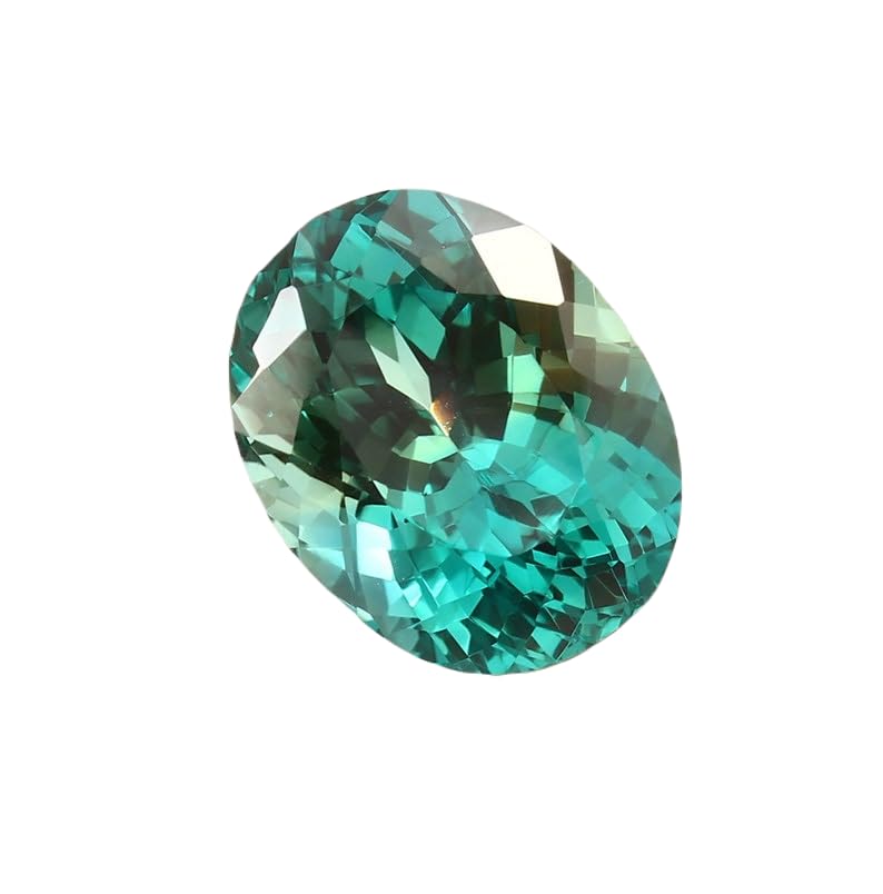 Saphir vert pour bague et pendentif fait main, la gemme des grandes occasions